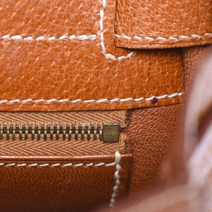 Hermes Peau Porc Sellier Kelly 32 Gold 13 of 47