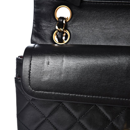 Chanel Lambskin Quilted Small Double Flap Black 11 of 12