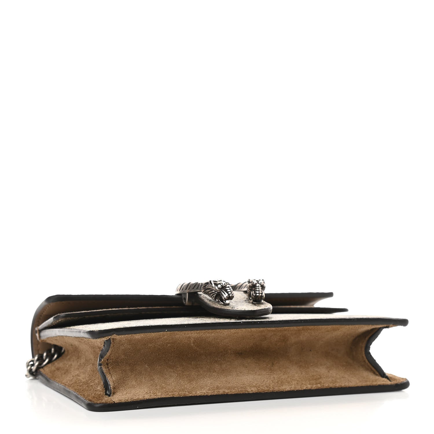 Gucci GG Supreme Monogram Super Mini Dionysus Shoulder Bag Taupe 4 of 9