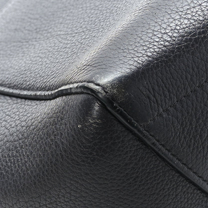 Celine Soft Grained Calfskin Sangle Bucket Bag Grey 9 of 10