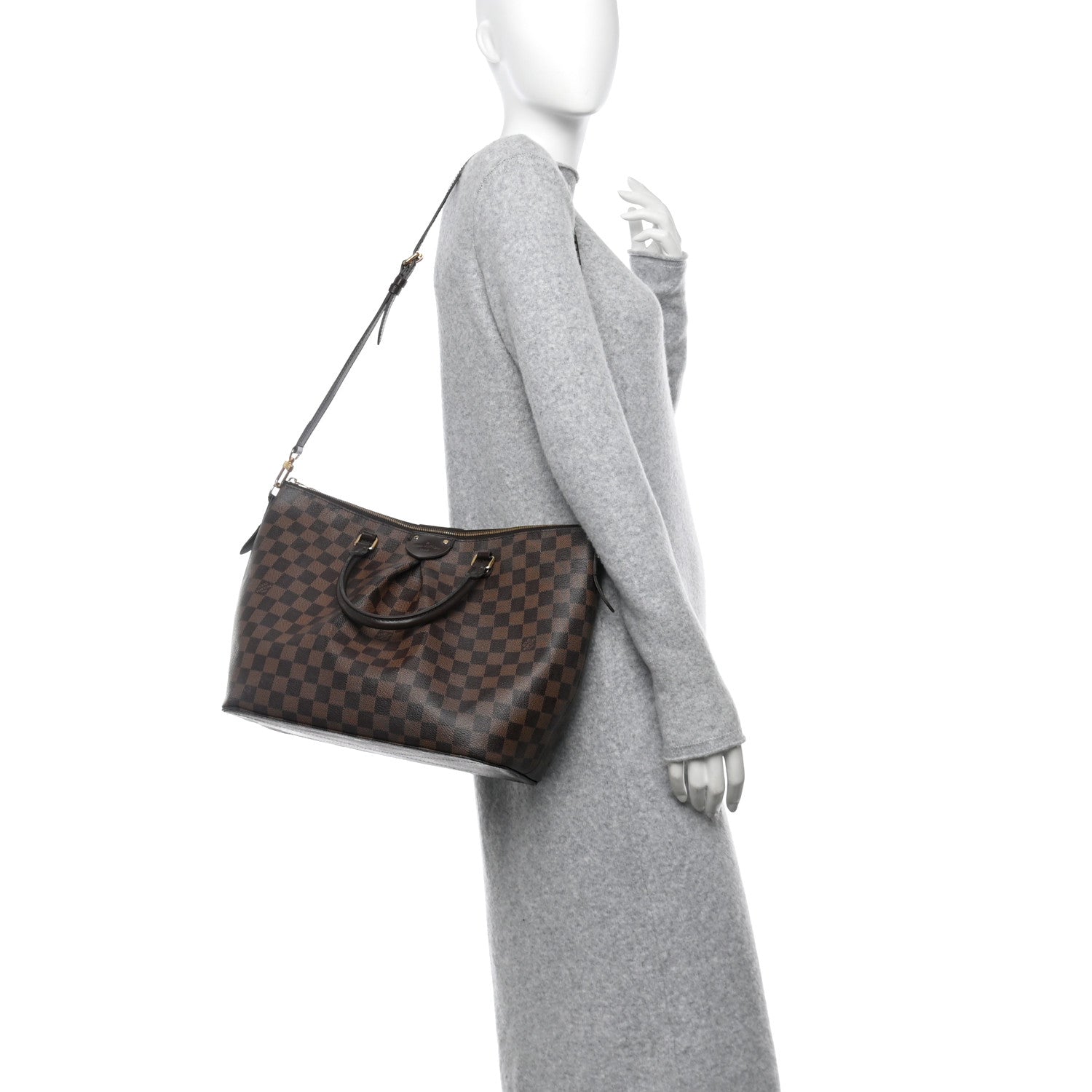 Louis Vuitton Damier Ebene Siena MM 2 of 12