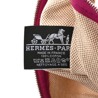 Hermes Toile Small Bain New Yachting Case Bougainvillier 6 of 8