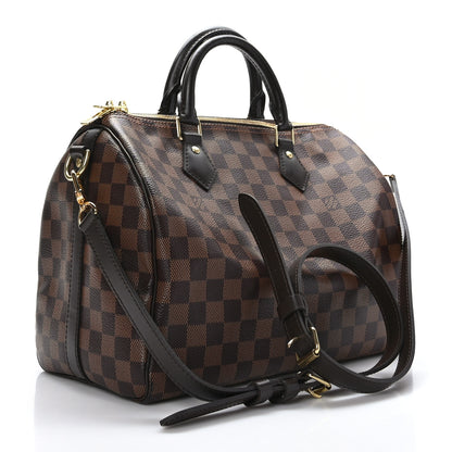 Louis Vuitton Damier Ebene Speedy Bandouliere 30 3 of 11