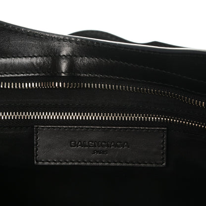 Balenciaga Smooth Calfskin Metallic Patent Giant 12 Silver Hardware City Black Gris 6 of 6