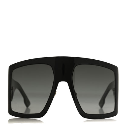 Christian Dior Acetate DiorSo Light 1 Shield Sunglasses Black 2 of 8