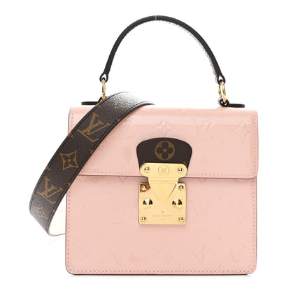 Louis Vuitton Vernis Epi Monogram Spring Street Rose Ballerine 1 of 10