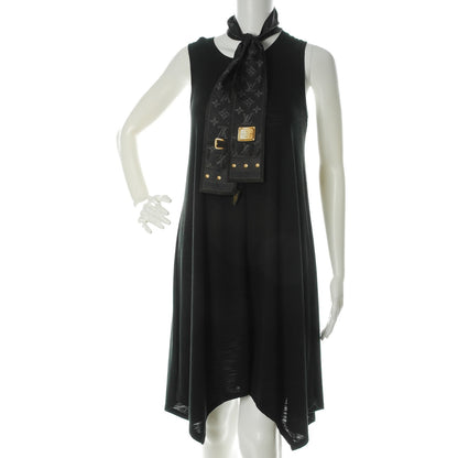 Louis Vuitton Silk Monogram New Denim Bandeau Black 2 of 5