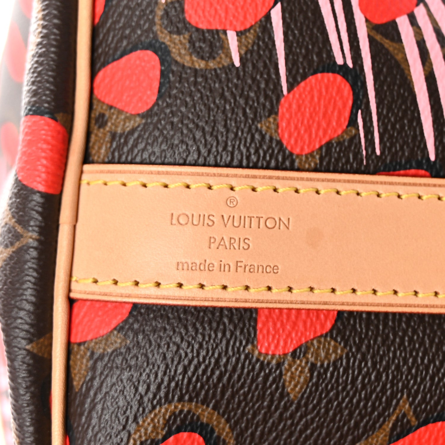 Louis Vuitton Monogram Jungle Dots Keepall Bandouliere 50 Sugar Pink Poppy 6 of 9