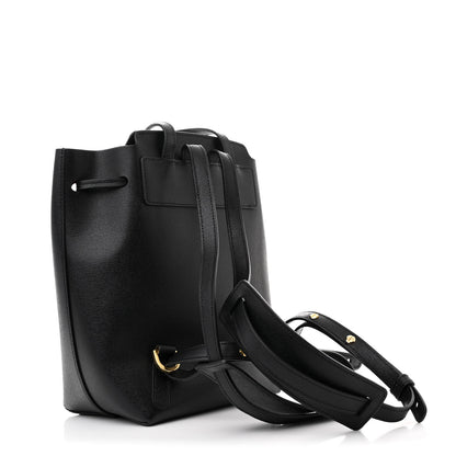Mansur Gavriel Saffiano Backpack Black Flamma 3 of 11