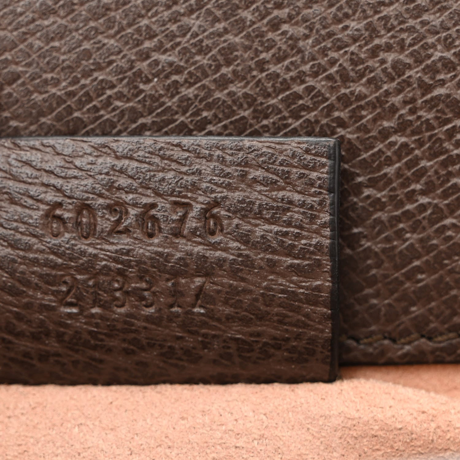 Gucci GG Supreme Monogram Textured Dollar Calfskin Web Mini Ophidia Chain Shoulder Bag Beige Ebony New Acero 8 of 11