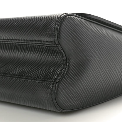 Louis Vuitton Epi Twist Braided Strap Shoulder Bag MM Black 9 of 9