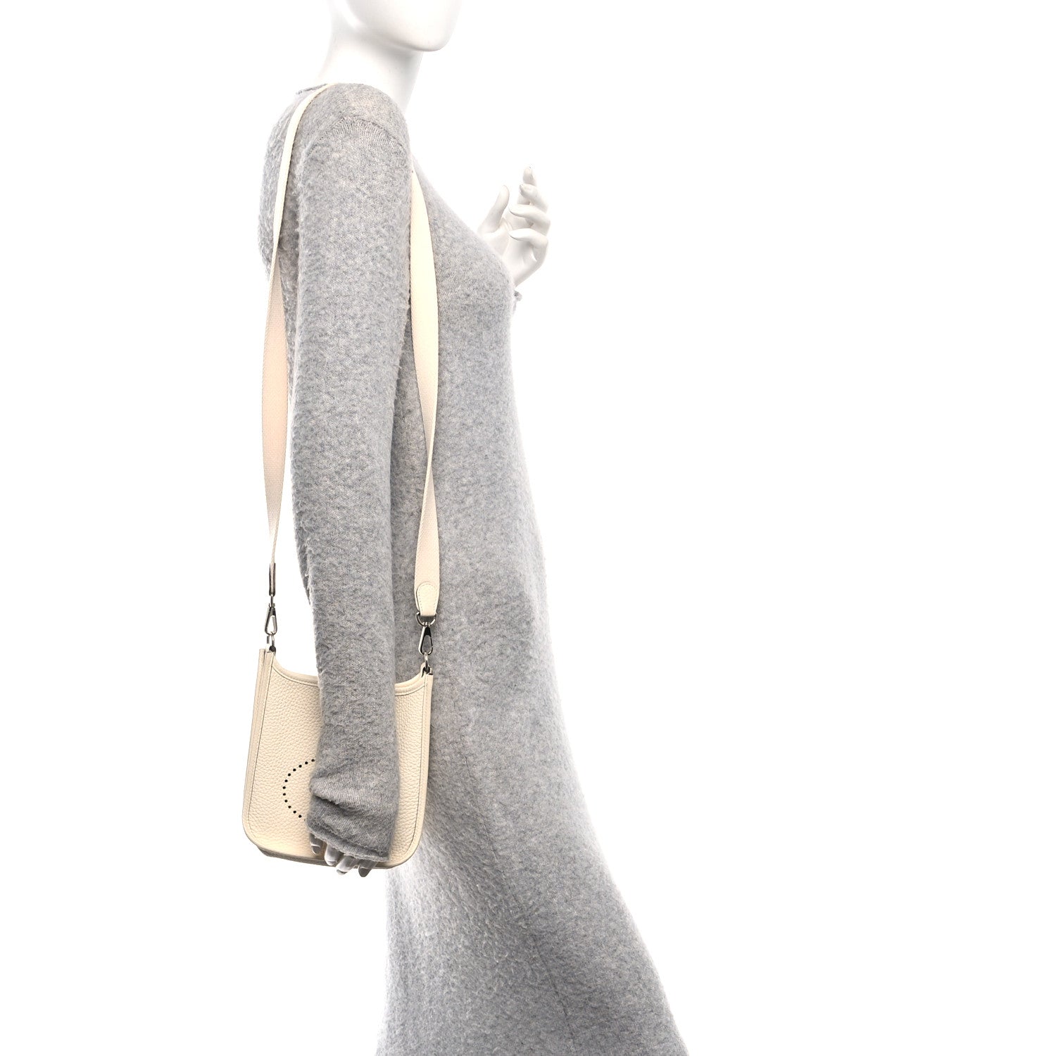 Hermes Taurillon Clemence Evelyne TPM Nata 2 of 11