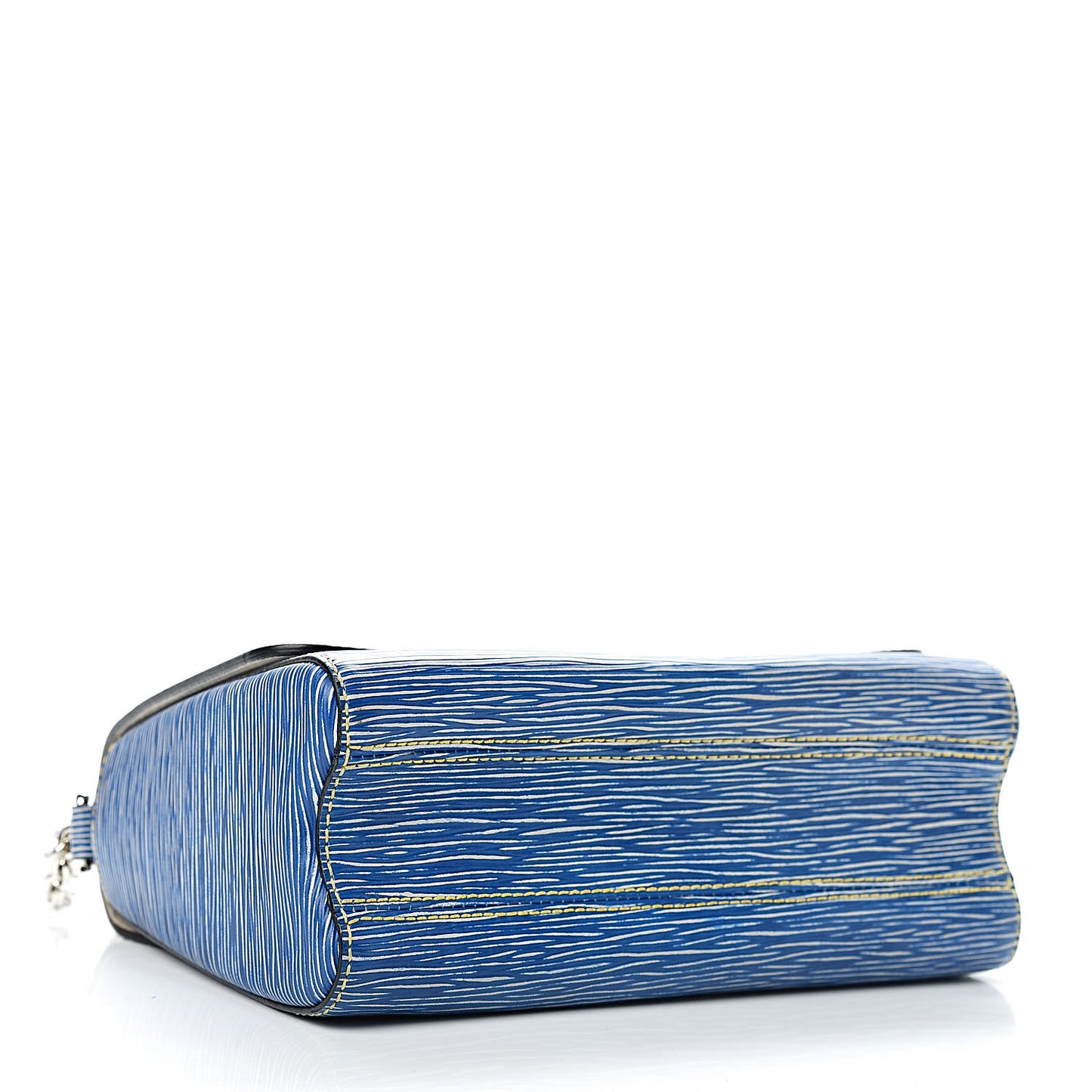 Epi Twist Shoulder Bag MM Denim Light