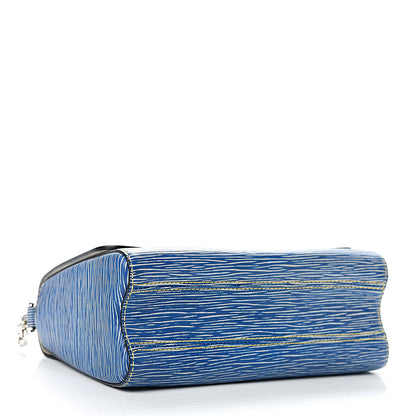 Louis Vuitton Epi Twist Shoulder Bag MM Denim Light 4 of 9