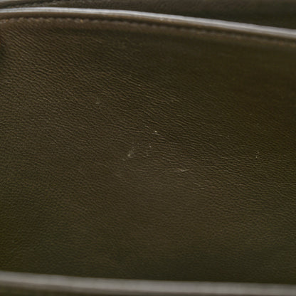 Celine Calfskin Quilted Medium C Bag Khaki 11 of 12