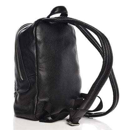 Marc Jacobs Pebbled Calfskin Biker Backpack Black 3 of 10