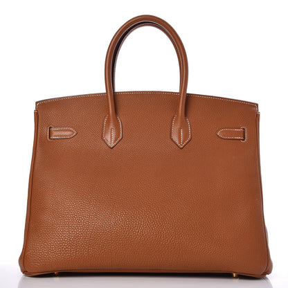 Hermes Togo Birkin 35 Gold 5 of 40