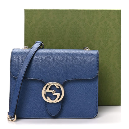 Gucci Dollar Calfskin Small Interlocking G Shoulder Bag Caspian 10 of 10