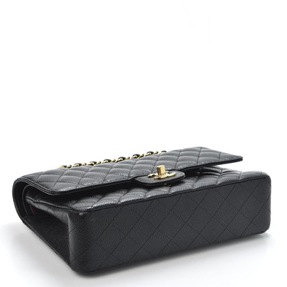 Chanel Caviar Quilted Medium Double Flap Black 3 of 9