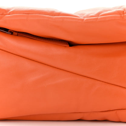 Loewe Shiny Nappa Puffer Puzzle Hobo Orange 7 of 9