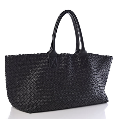 Bottega Veneta Nappa Intrecciato Medium Cabat Black 4 of 10