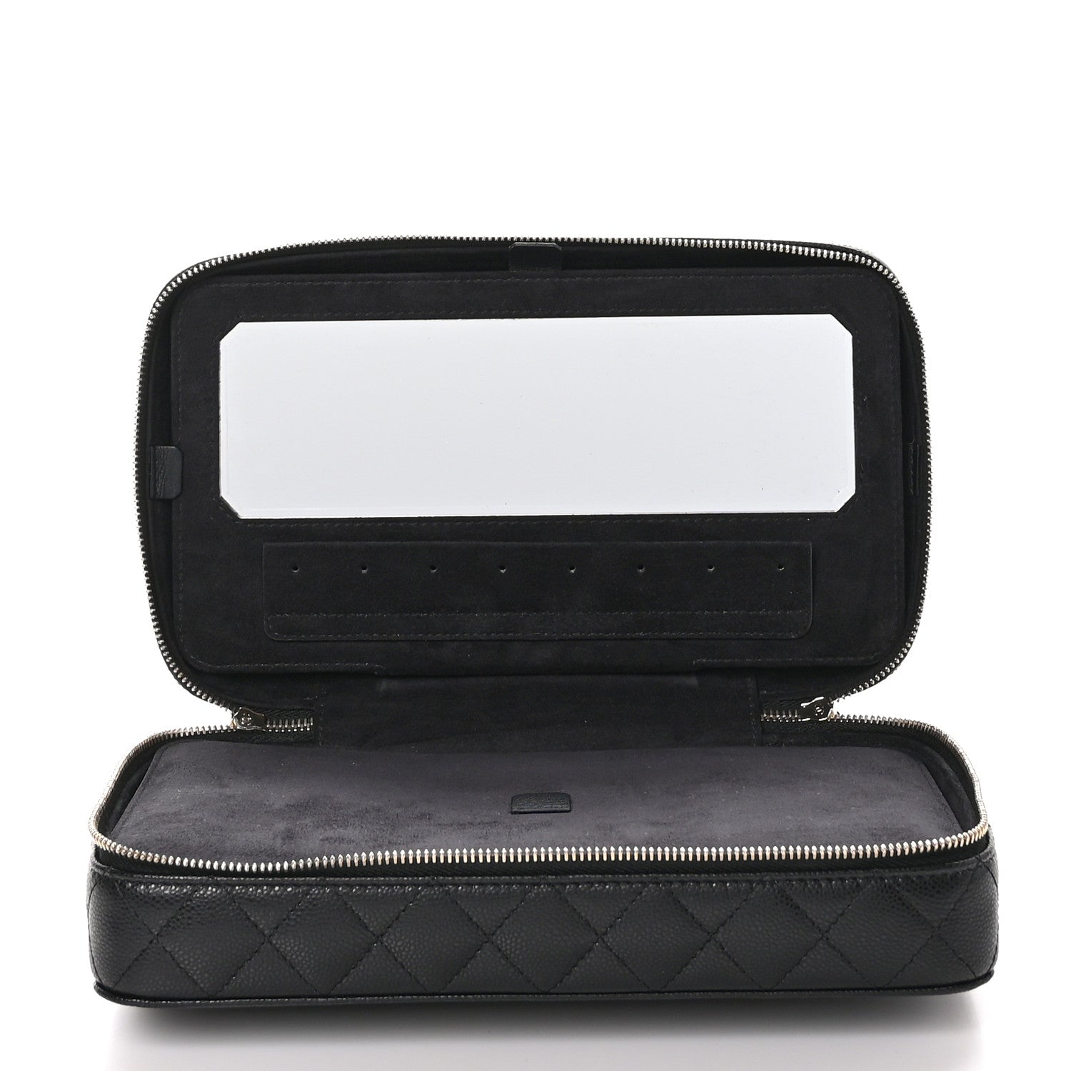 Chanel Caviar Large Jewelry Box Black 5 of 14