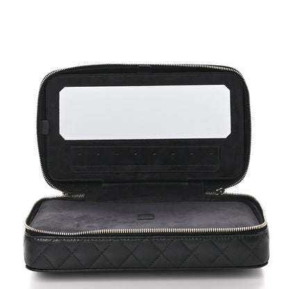 Chanel Caviar Large Jewelry Box Black 5 of 14