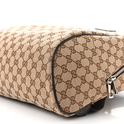 Gucci Monogram Travel Backpack Dark Brown 10 of 11