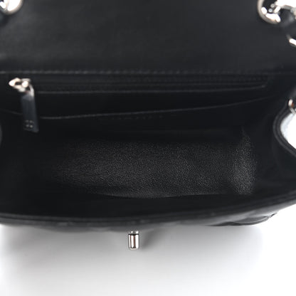 Chanel Lambskin Quilted Mini Square Flap Black 5 of 9