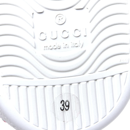 Gucci Terry Cloth GG Monogram Web Womens Ace Sneakers 39 Green Red 9 of 10