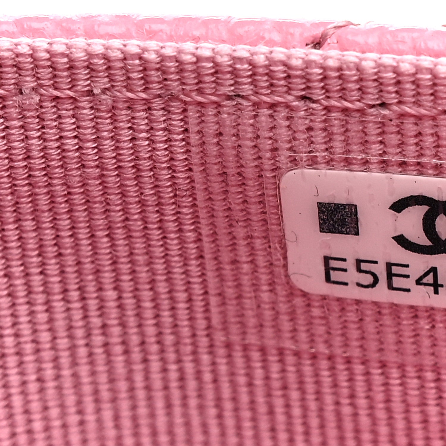 Chanel Shiny Caviar Chevron Quilted Flap Card Holder Pink 8 of 9