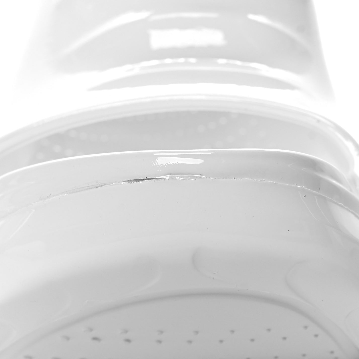 Rubber Marshmallow Wedge Slides 37 White