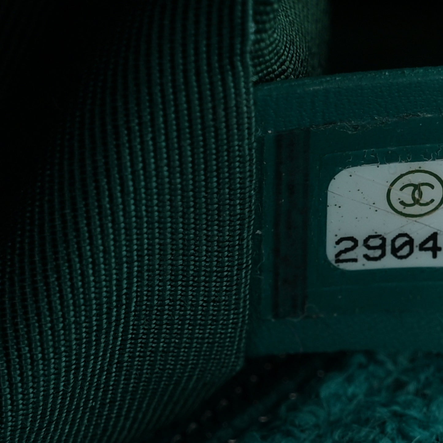 Tweed Quilted Medium Chanel 19 Flap Green