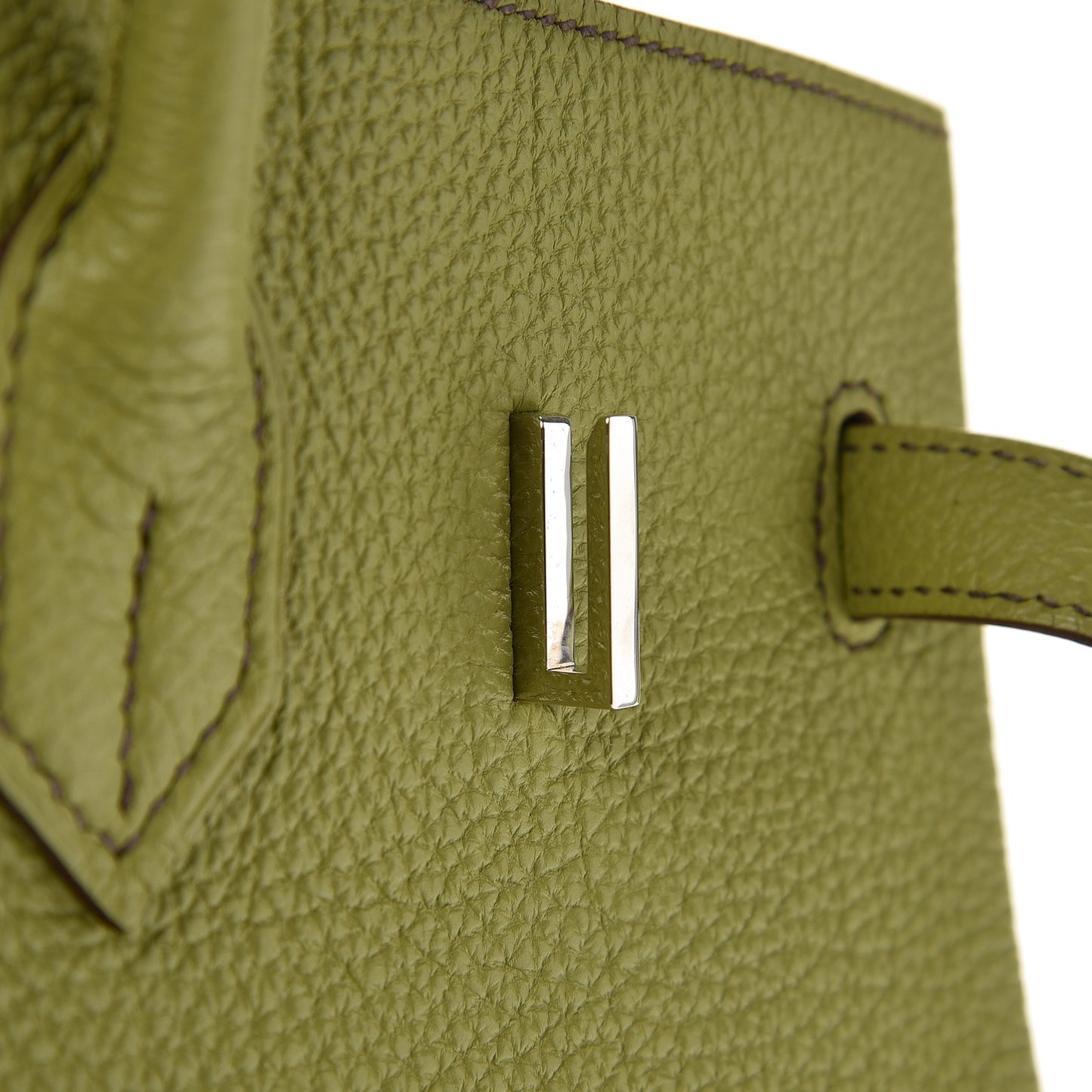 Togo Birkin 35 Vert Anis