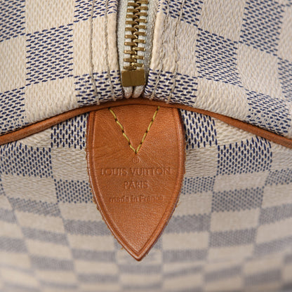 Louis Vuitton Damier Azur Speedy 30 7 of 7