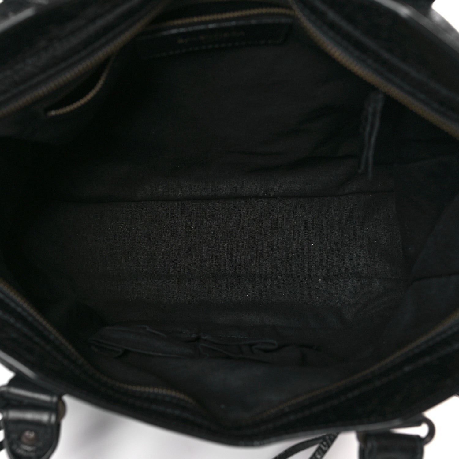 Balenciaga Agneau Classic Hardware City Logo Strap Black White 5 of 9