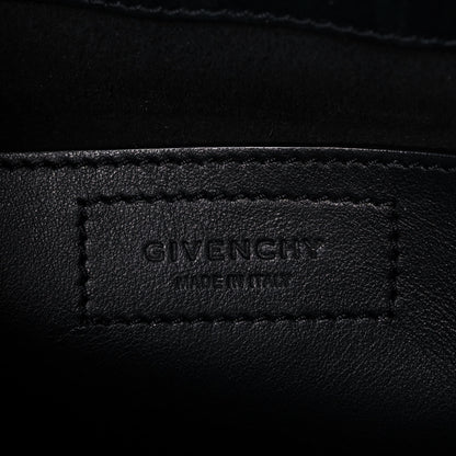 Givenchy Calfskin Mini Infinity Saddle Bag Black 6 of 12