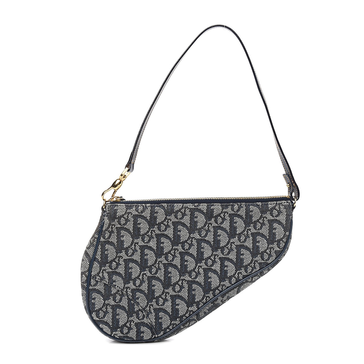 Monogram Mini Saddle Pochette Navy
