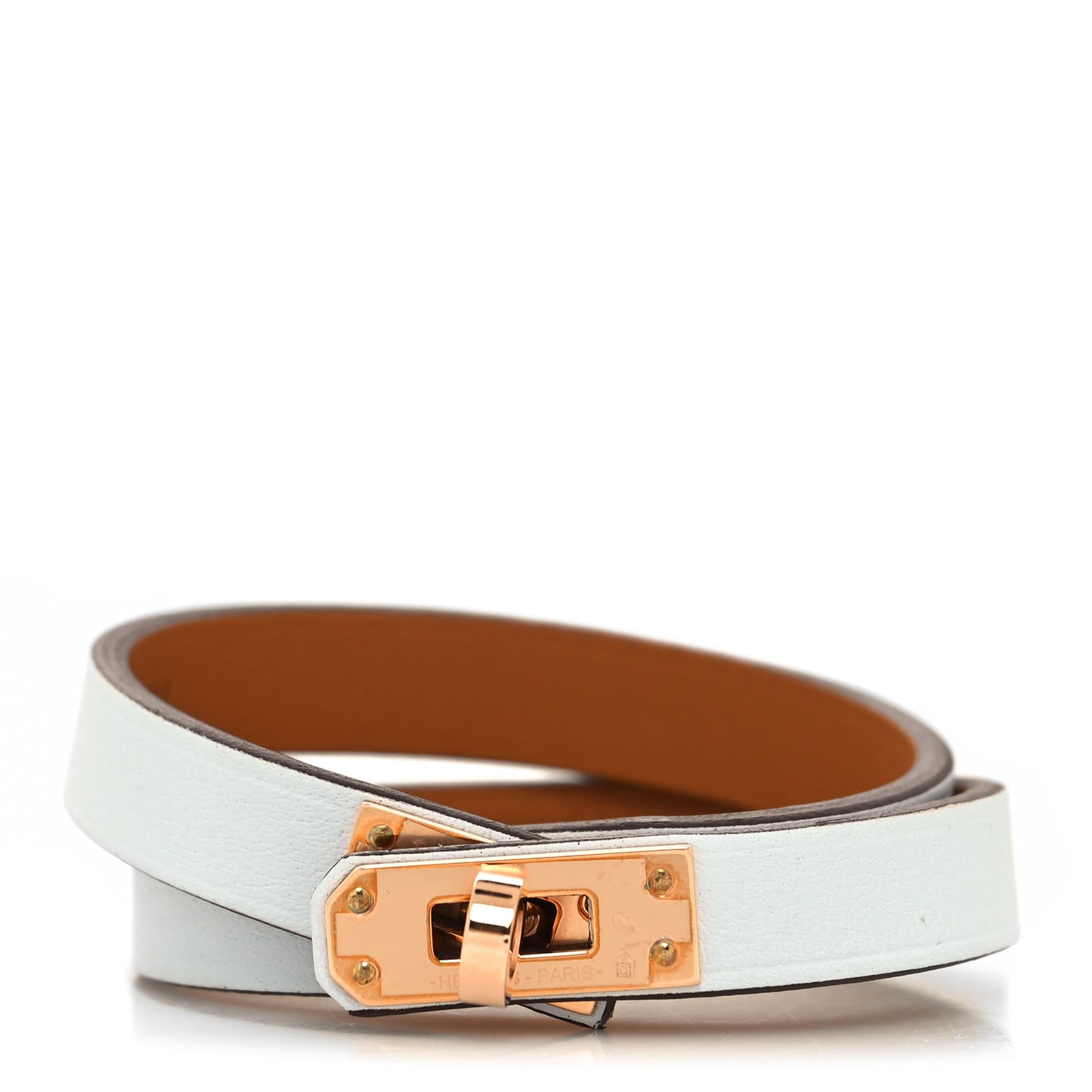 Swift Kelly Double Tour Bracelet Bleu Brume