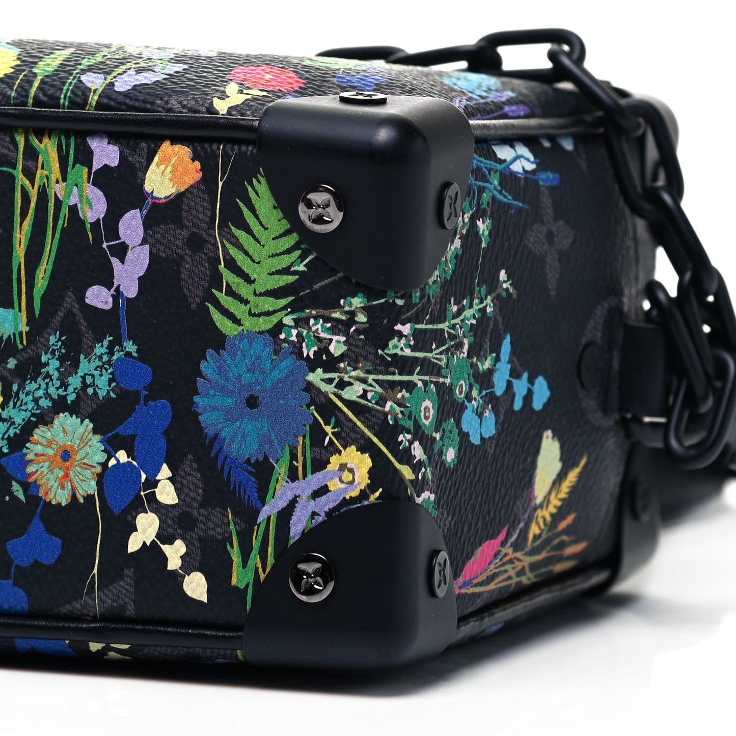 Monogram Eclipse Flower Print Mini Soft Trunk