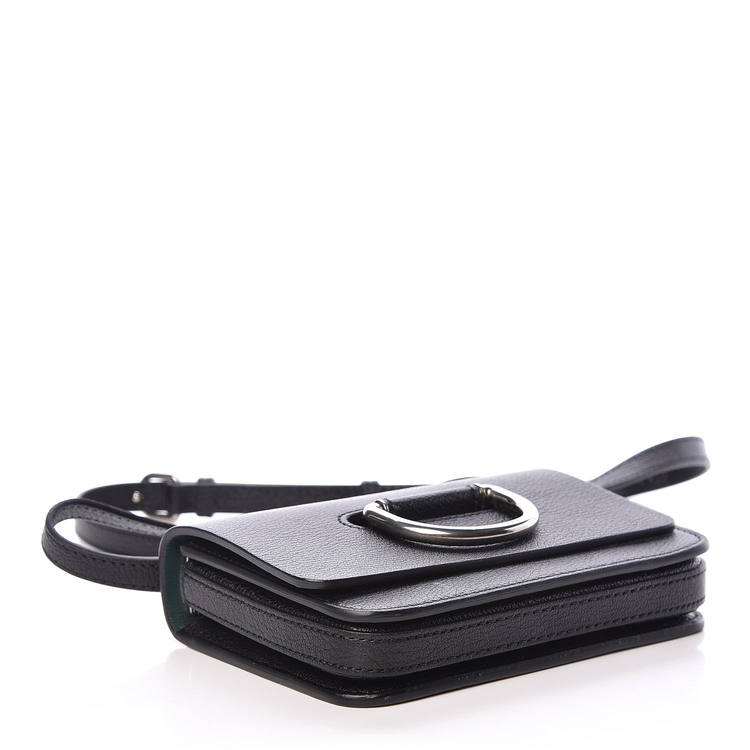 Burberry Goatskin Mini D-Ring Bag Black 4 of 12