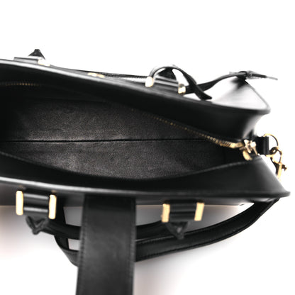 Saint Laurent Calfskin Monogram Baby Cabas Black 5 of 14