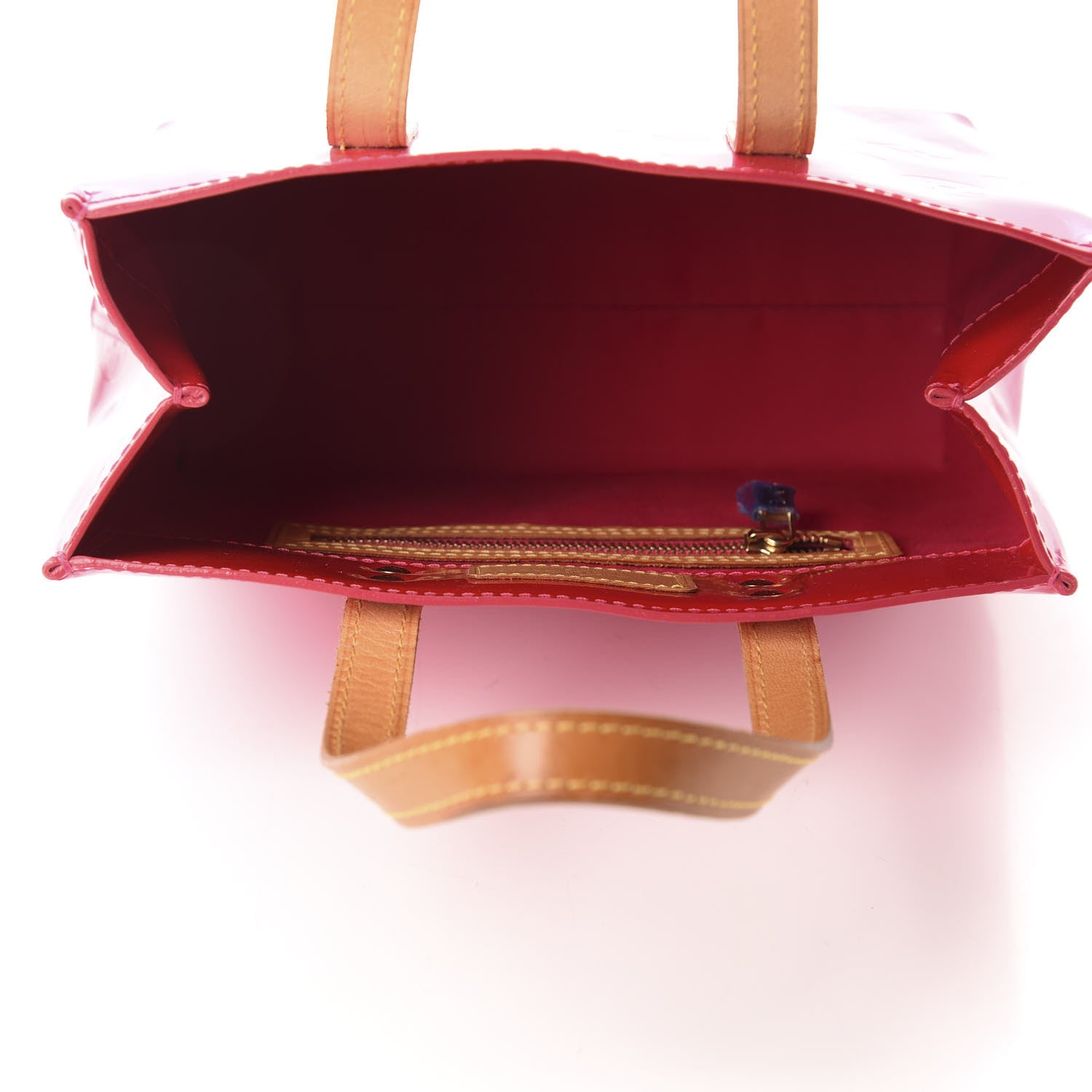 Louis Vuitton Vernis Reade PM Fuchsia 5 of 10