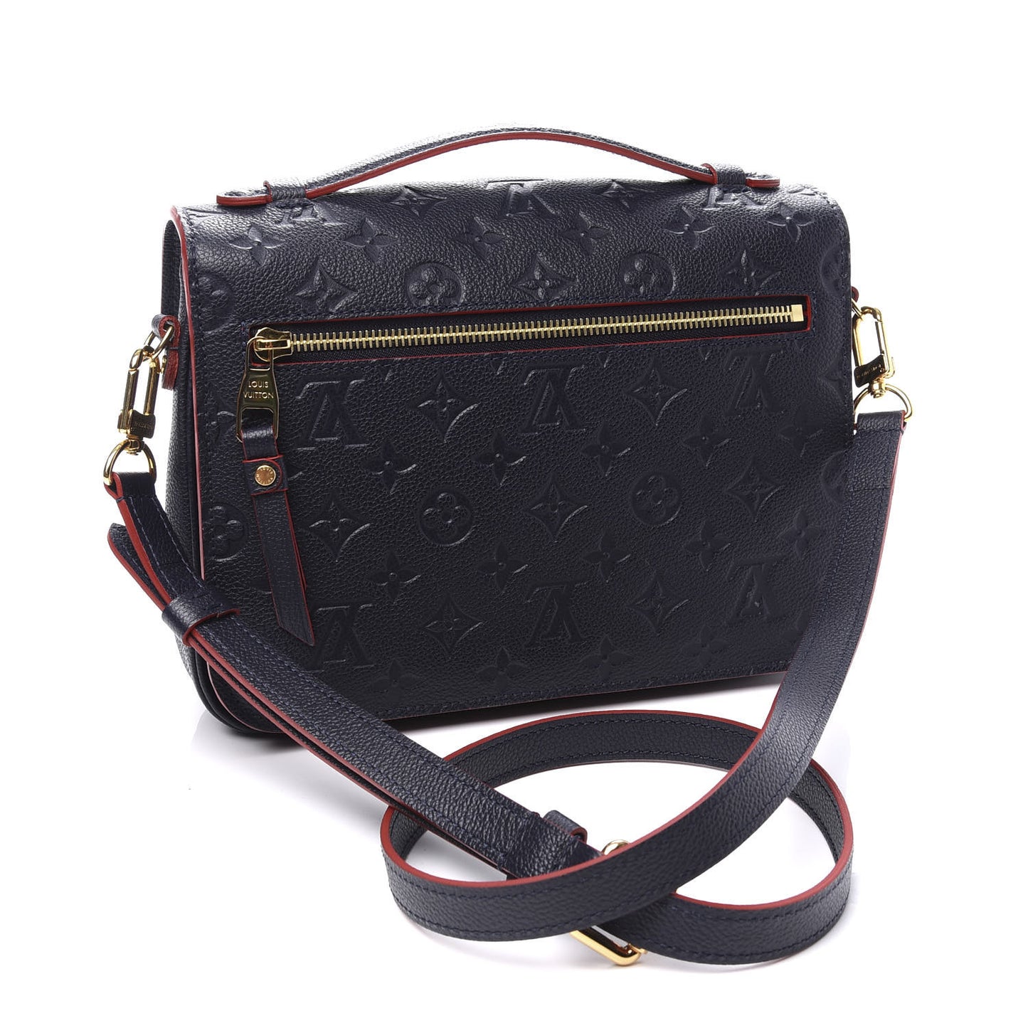 Empreinte Pochette Metis Marine Rouge