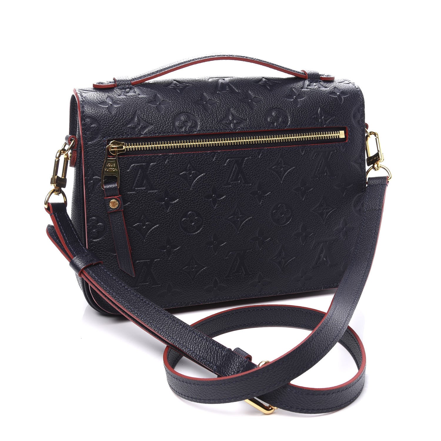 Louis Vuitton Empreinte Pochette Metis Marine Rouge 2 of 9