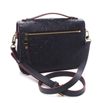 Louis Vuitton Empreinte Pochette Metis Marine Rouge 2 of 9