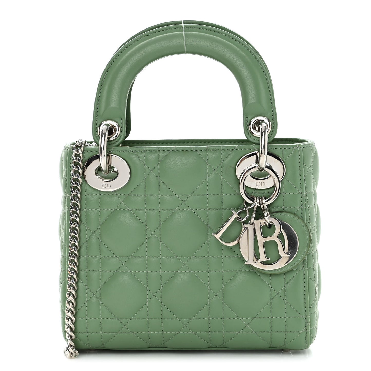 Christian Dior Mini Lady Bag Green