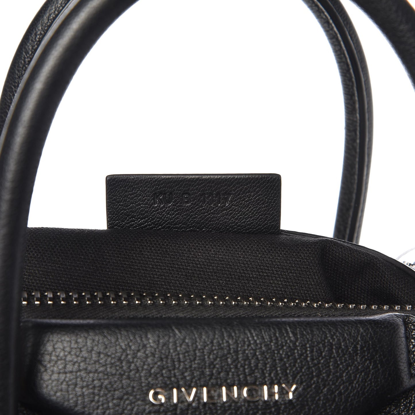 Sugar Goatskin Small Antigona Black