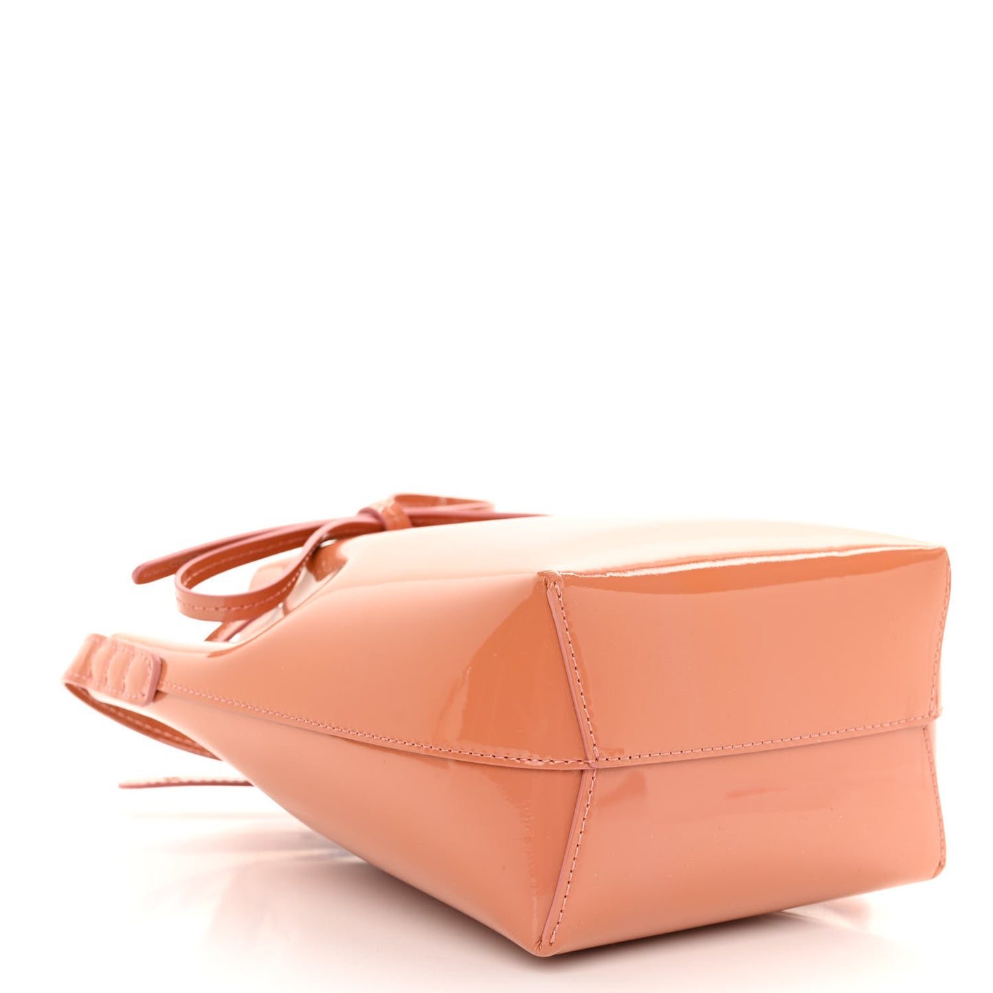 Patent Calfskin Mini Mini Bucket Blush