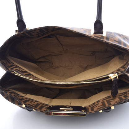 Fendi Zucca Large Mia Tote Tobacco 6 of 10